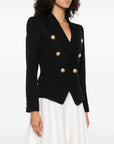 Balmain Balmain Double-Breasted Wool Blazer