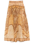 Zimmermann Zimmermann Wanderlust cotton and silk maxi skirt