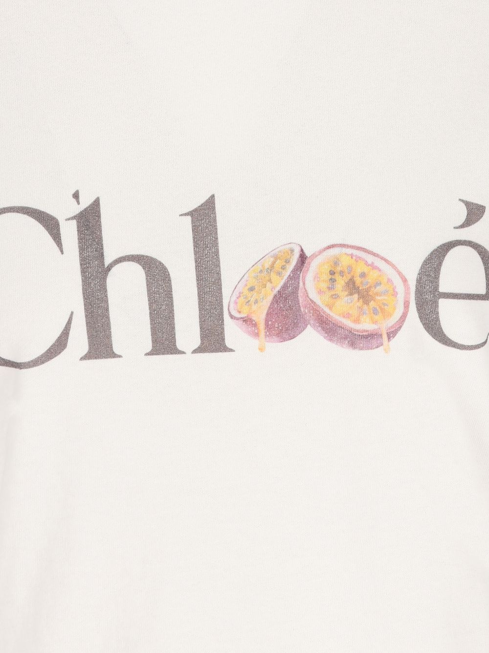 Chloé Chloé ChloÃ© Logo cotton t-shirt