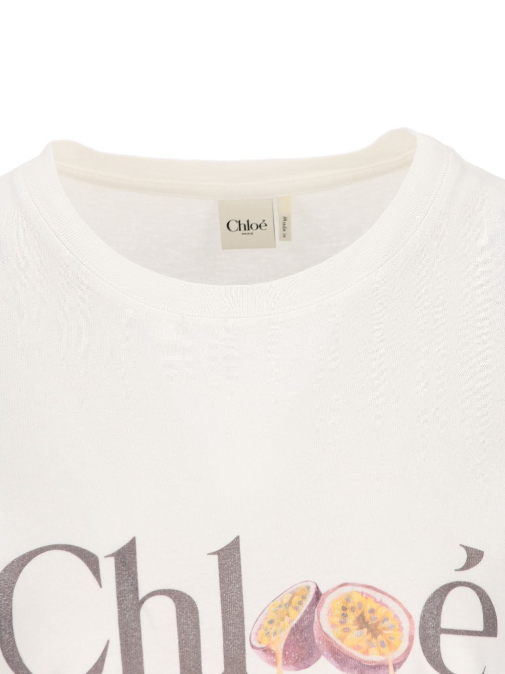 Chloé Chloé ChloÃ© Logo cotton t-shirt