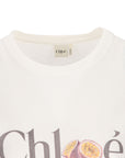 Chloé Chloé ChloÃ© Logo cotton t-shirt