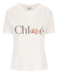 Chloé Chloé ChloÃ© Logo cotton t-shirt