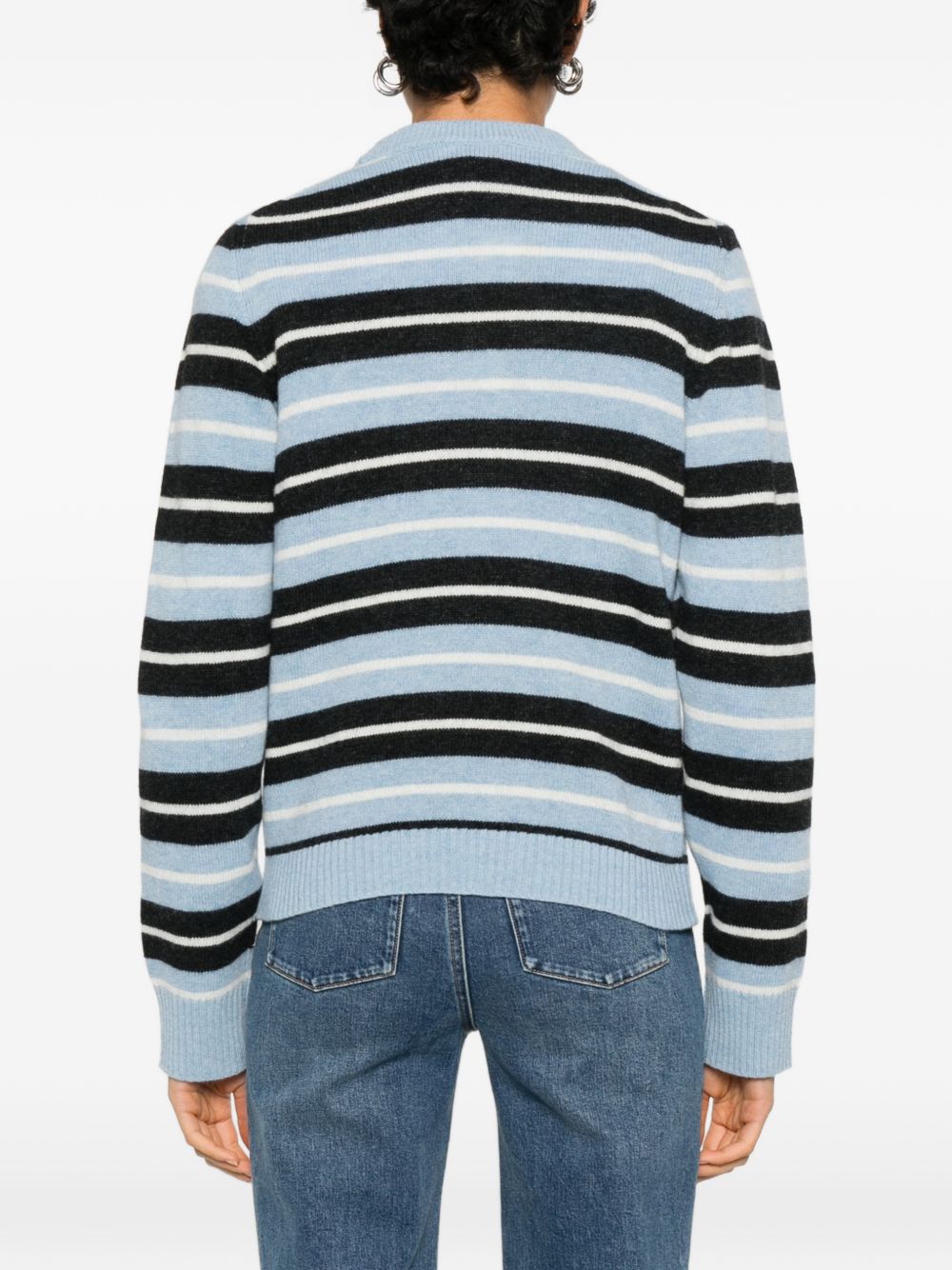 Ganni Ganni Wool crewneck sweater