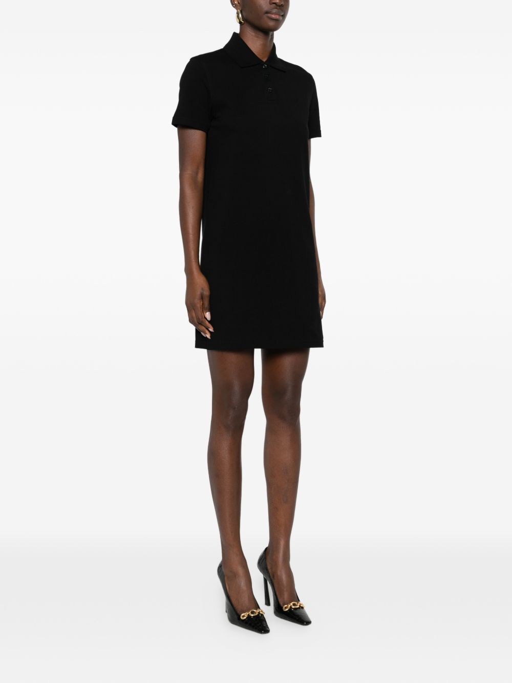 Saint Laurent Saint Laurent Cotton polo dress