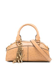 Chloé Chloé Bowling Bag In Ostrich-Effect Leather