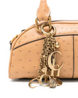 Chloé Chloé Bowling Bag In Ostrich-Effect Leather