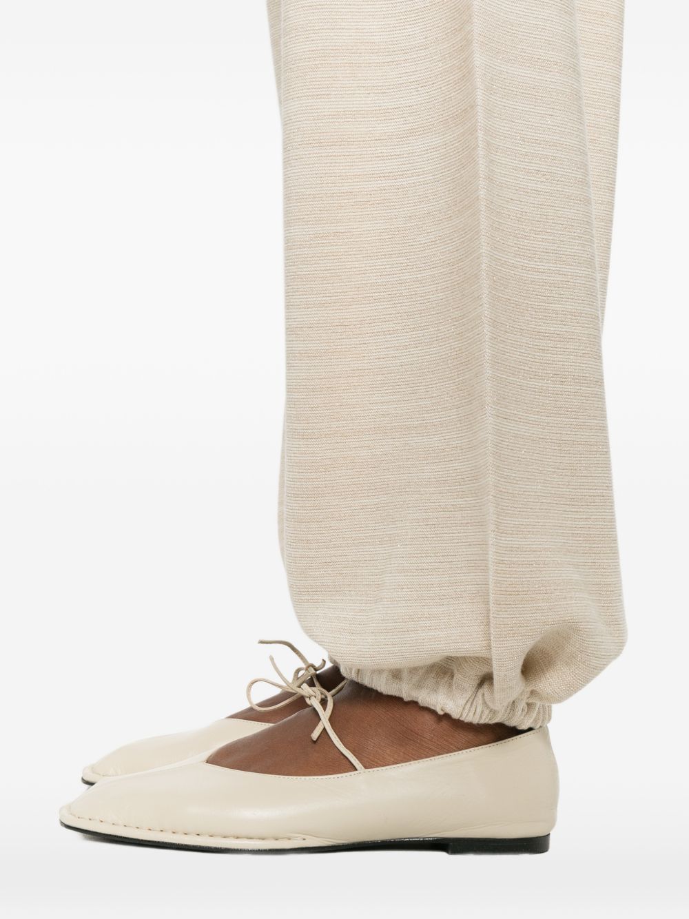 Fabiana Filippi Fabiana Filippi Wool and cotton trousers
