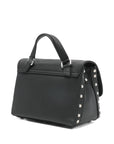 Zanellato Zanellato Postina® Baby Bag In Smooth Black Lavagna Leather