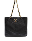Valentino Garavani Valentino Garavani Laseine leather shoulder bag