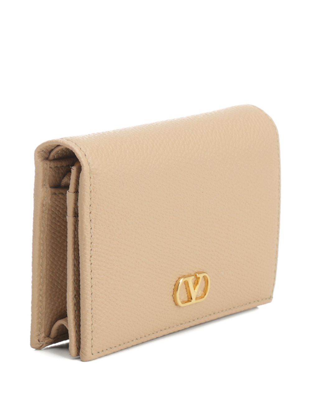 Valentino Garavani Valentino Garavani-VLogo Signature Grainy Calfskin Wallet