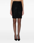 Balmain Balmain Monogram Midi Skirt