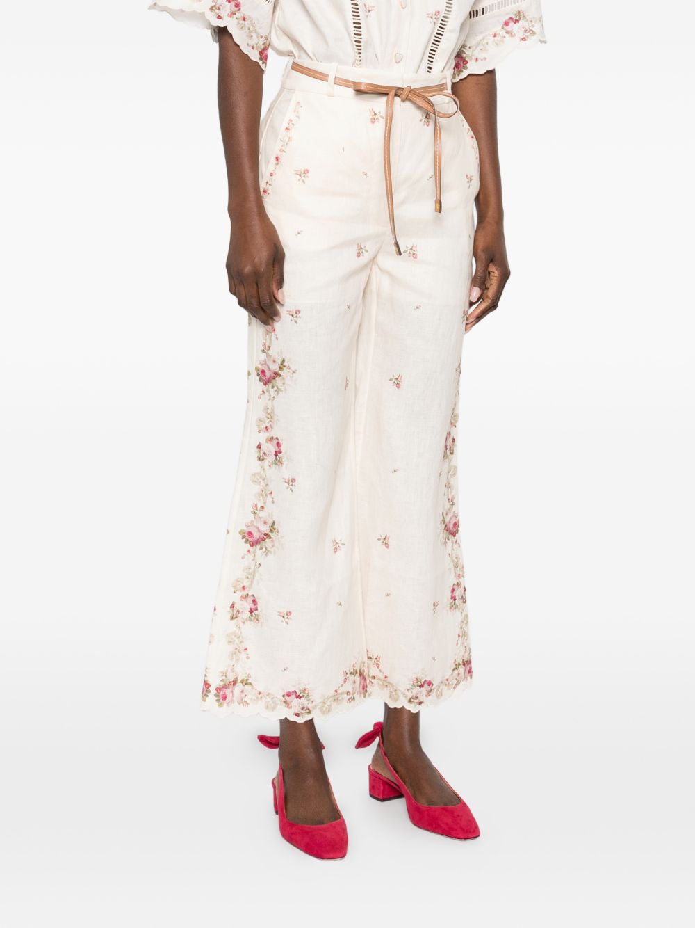 Zimmermann Zimmermann Patience linen trousers