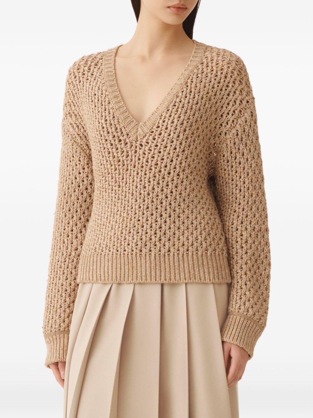 Fabiana Filippi Fabiana Filippi V-neck Cotton sweater