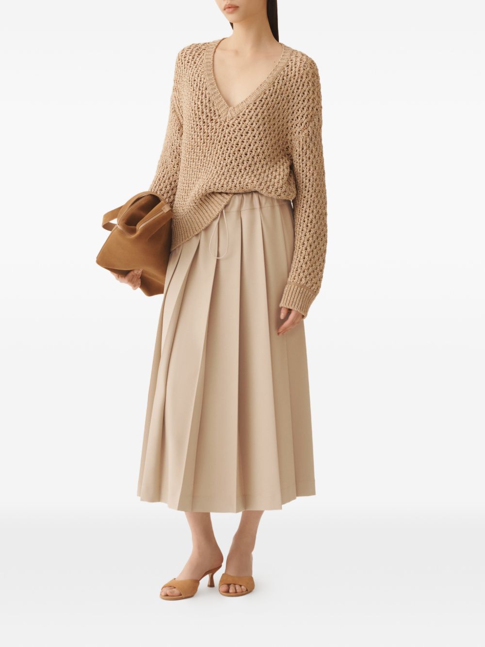 Fabiana Filippi Fabiana Filippi V-neck Cotton sweater