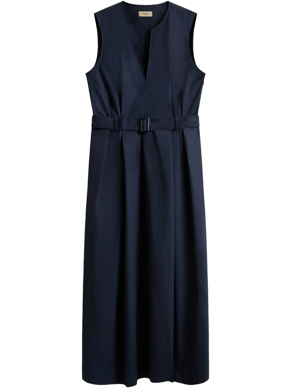 Woolrich Woolrich Cotton belted long coat