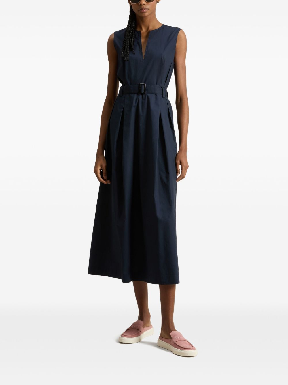 Woolrich Woolrich Cotton belted long coat