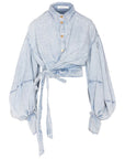 Zimmermann Zimmermann Rebellion denim top