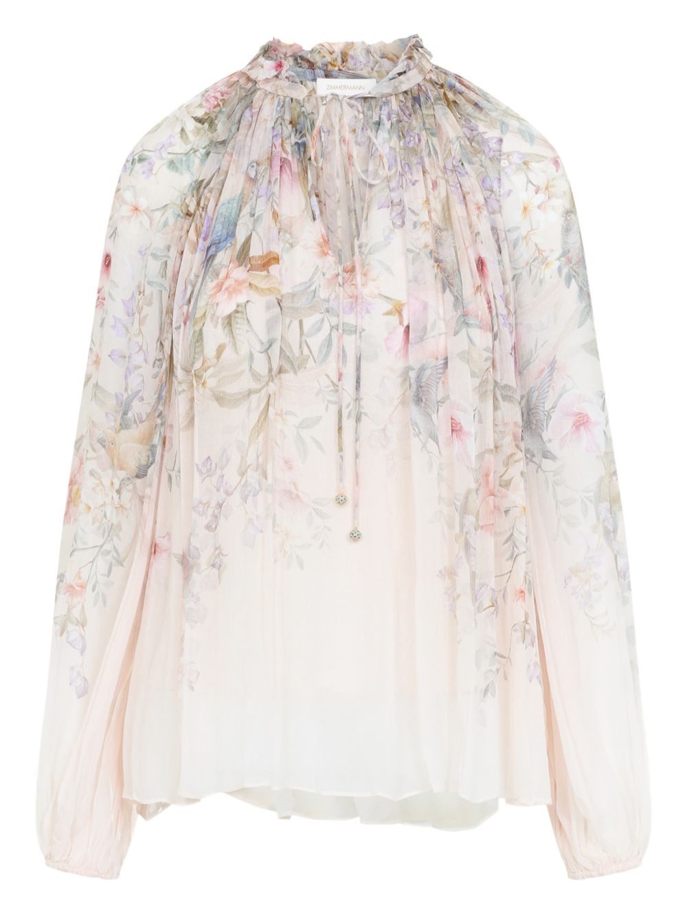 Zimmermann Zimmermann Rebellion printed blouse