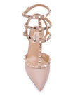 Valentino Garavani Valentino Garavani Rockstud 65mm leather ankle strap pumps.