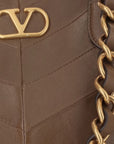 Valentino Garavani Valentino Garavani Laseine Shopping Bag In Nappa Leather