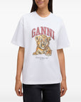 Ganni Ganni Baby Tiger organic cotton t-shirt