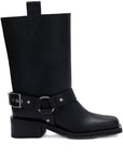 Ganni Ganni Mid Shaft Biker Boot