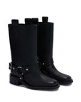 Ganni Ganni Mid Shaft Biker Boot