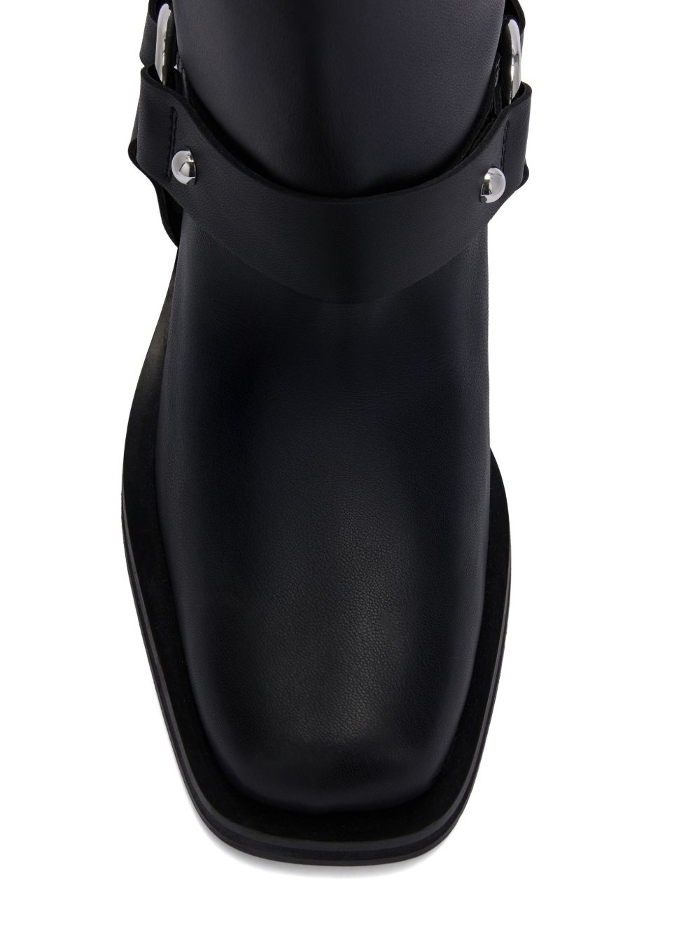 Ganni Ganni Mid Shaft Biker Boot