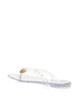 Casadei Casadei Jelly Glitter Flip Flops