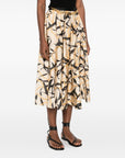 Elisabetta Franchi Elisabetta Franchi Printed midi skirt