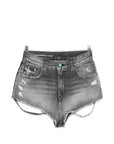 Diesel Diesel distressed effect Denim cotton shorts