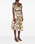 Elisabetta Franchi Elisabetta Franchi Printed cotton midi dress
