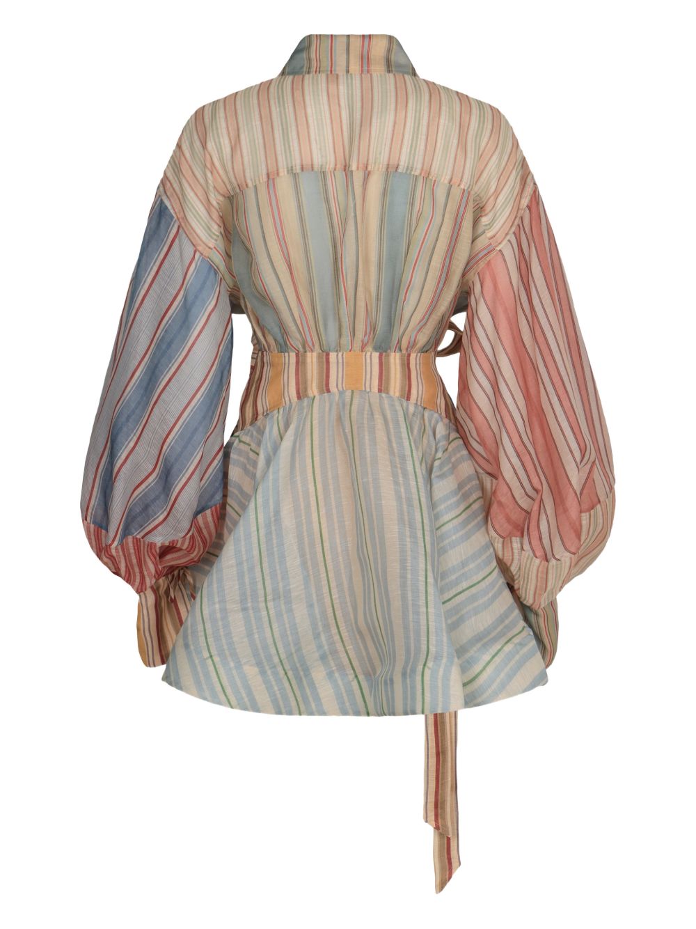 Zimmermann Zimmermann Rebellion linen and silk mini dress