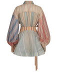 Zimmermann Zimmermann Rebellion linen and silk mini dress