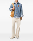 Ami Paris Ami Paris Ami De Coeur denim shirt