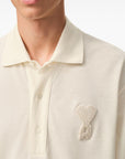 Ami Paris Ami Paris Ami De Coeur cotton polo shirt