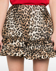 Ganni Ganni Nylon mini skirt