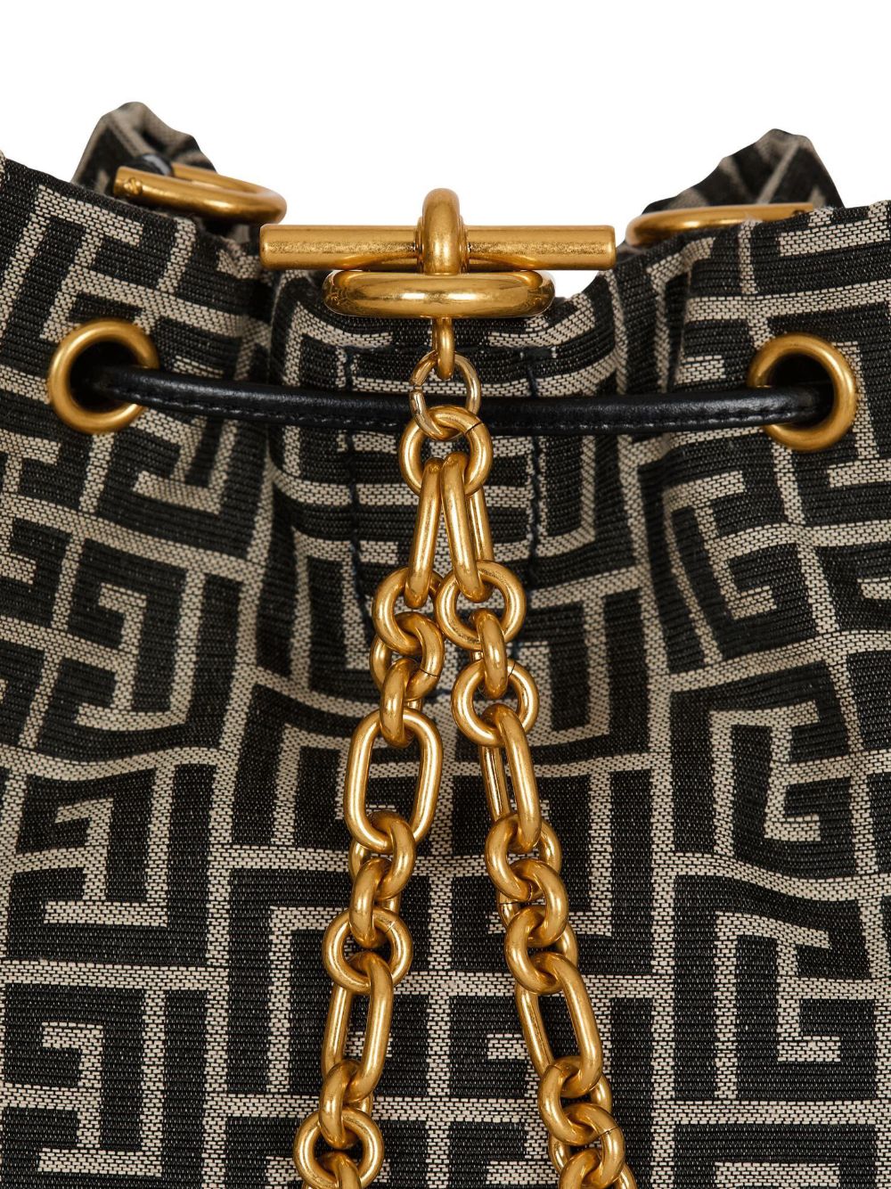 Balmain Balmain Pulse Monogram Jacquard Backpack