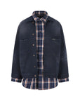 Balenciaga Balenciaga patched shirt jacket
