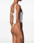 Versace Versace Logo cotton bodysuit