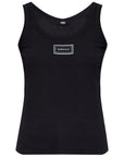 Versace Versace Logo cotton tank top