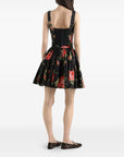 Dolce & Gabbana Dolce & Gabbana-bouquet rose mini skirt