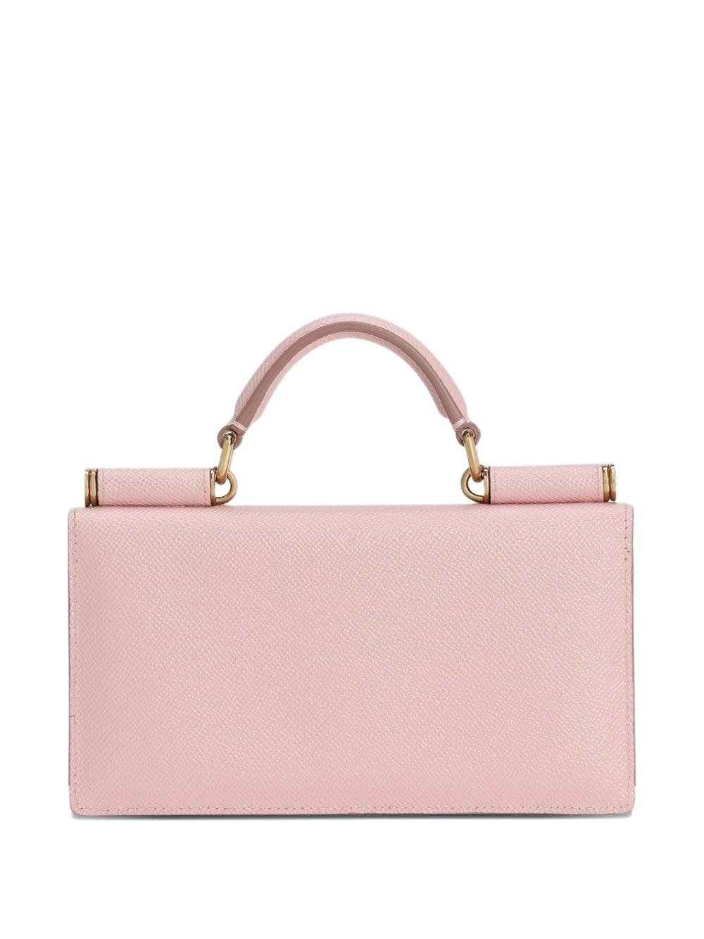 Dolce &amp; Gabbana Dolce &amp; Gabbana-Miss Sicily mini bag in pink leather