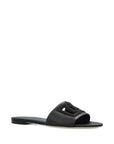 Dolce & Gabbana Dolce & Gabbana-DG-logo leather slides