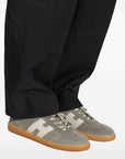 Hogan Hogan Cool Suede and Canvas Sneakers.