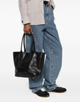 Hogan Hogan Address Small Black Shopping Bag