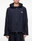 Y-3 Y-3 Logo zipped hoodie