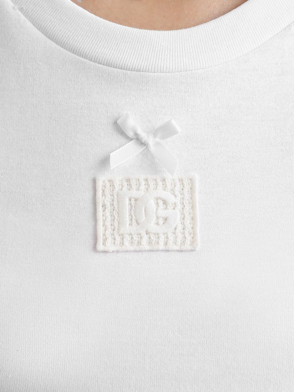 Dolce &amp; Gabbana Dolce &amp; Gabbana-logo-embroidered T-shirt