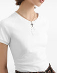 Dolce & Gabbana Dolce & Gabbana-logo-embroidered T-shirt