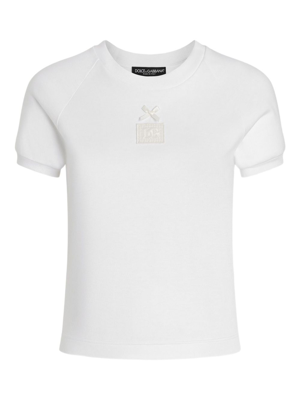 Dolce &amp; Gabbana Dolce &amp; Gabbana-logo-embroidered T-shirt